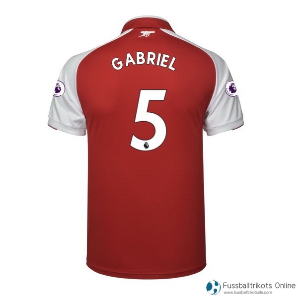 Arsenal Trikot Heim Gabriel 2017-18 Fussballtrikots Günstig